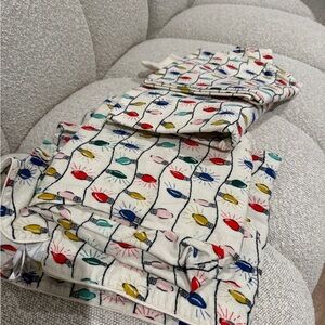 Matching Christmas PJ set - size L and S (worn once)